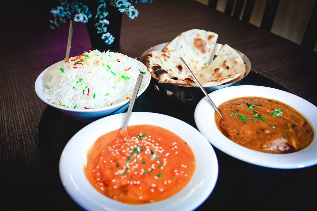 Business Lunch a mediodía en Curry Masala