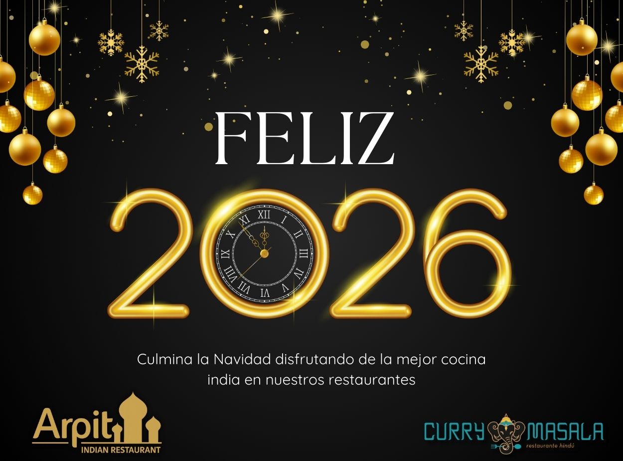 Felicitación 2026 Curry Masala Madrid
