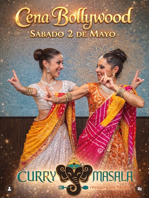 Cena 2 de Mayo con Dinner Show Bollywood en Curry Masala